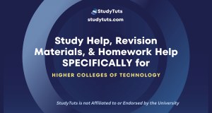 Tutoring Revision Materials Homework Help for Higher Colleges of Technology students in the United Arab Emirates AE