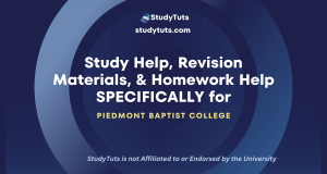 Tutoring Revision Materials Homework Help for Phillips University students in the United States US