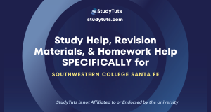 Tutoring Revision Materials Homework Help for Southwestern College Kansas students in the United States US